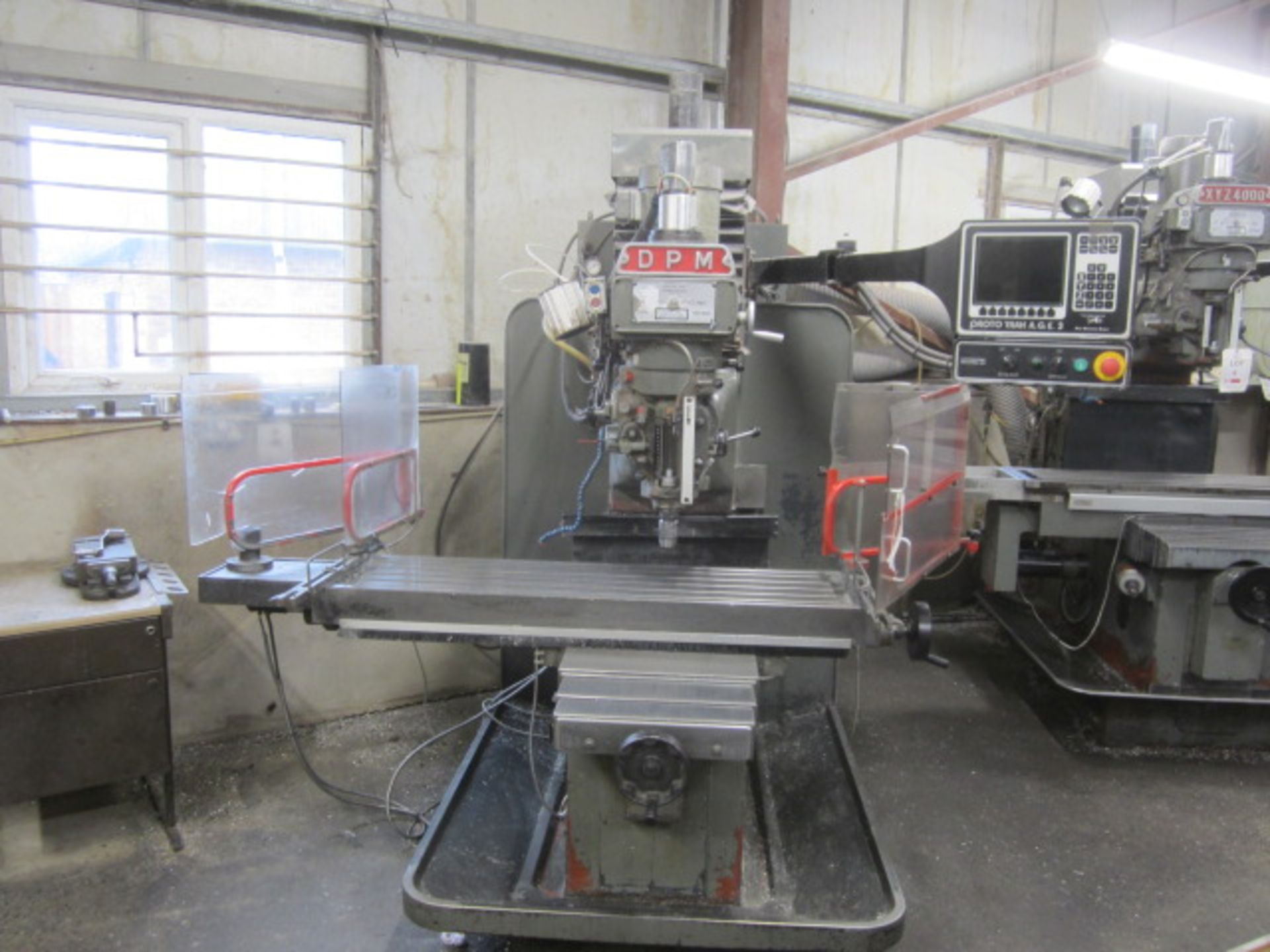 King Rich DPM CNC turret head vertical milling machine, serial no. 9504 (2001), Prototrak A.G.E.3