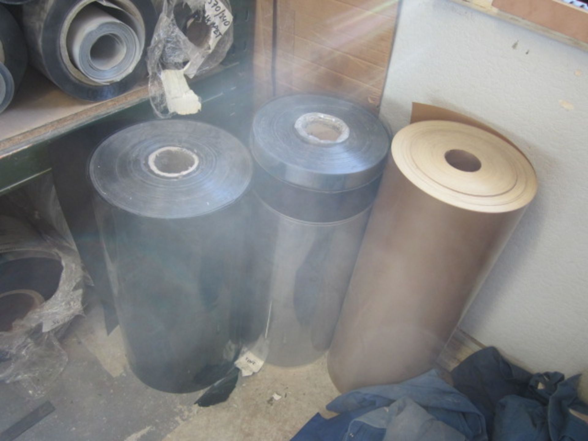 Assorted part reels of Apet film stock, approx. 85 - excluding racking. Located at Supreme - Image 2 of 12