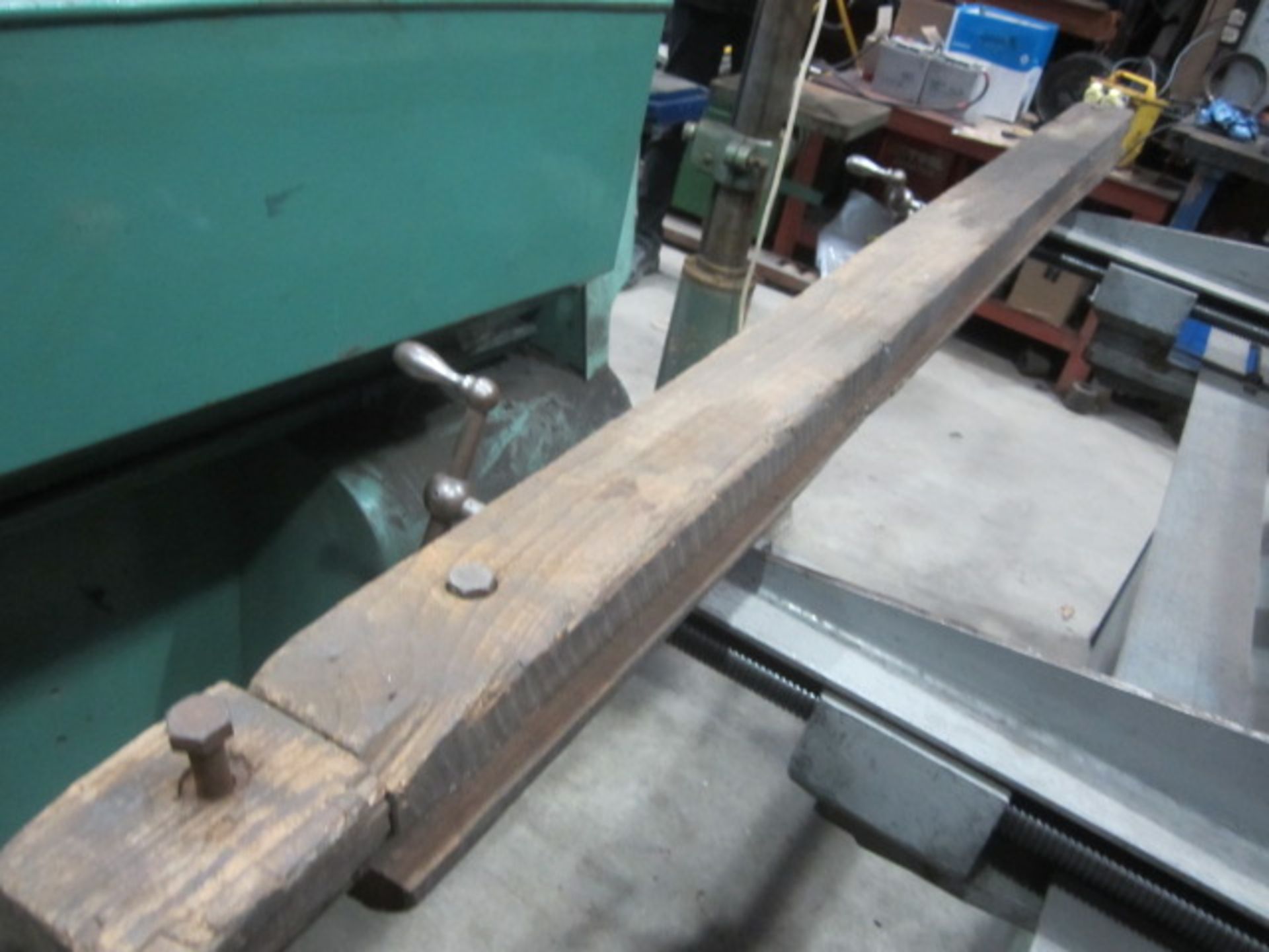 FJ Edwards 6ft x 1/8" power guillotine, model 6/125, serial no. 63/C15843, manual back gauge, - Image 5 of 6