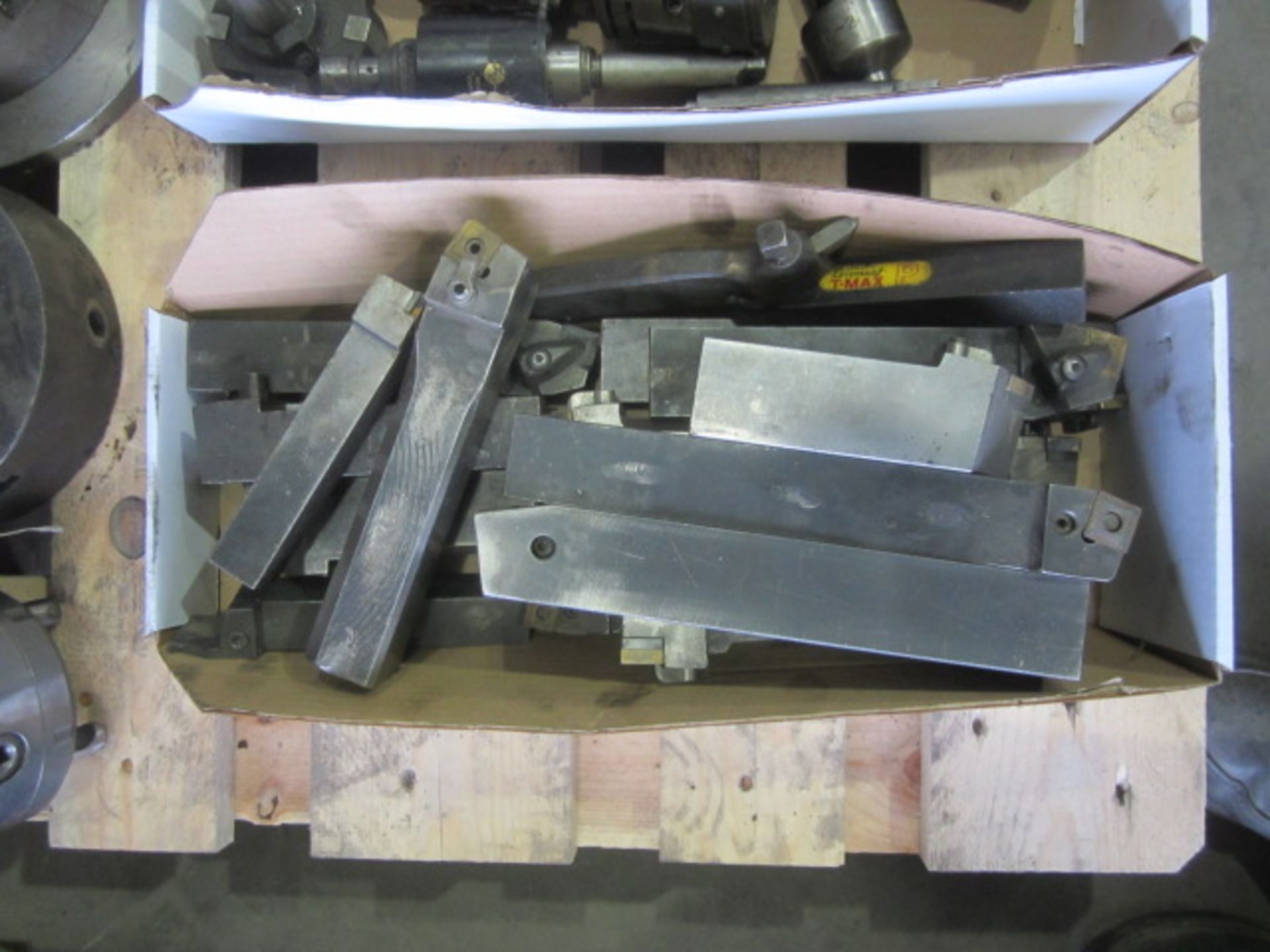 Assorted lathe tooling. Located at Southern Engineering Equipment, Poole