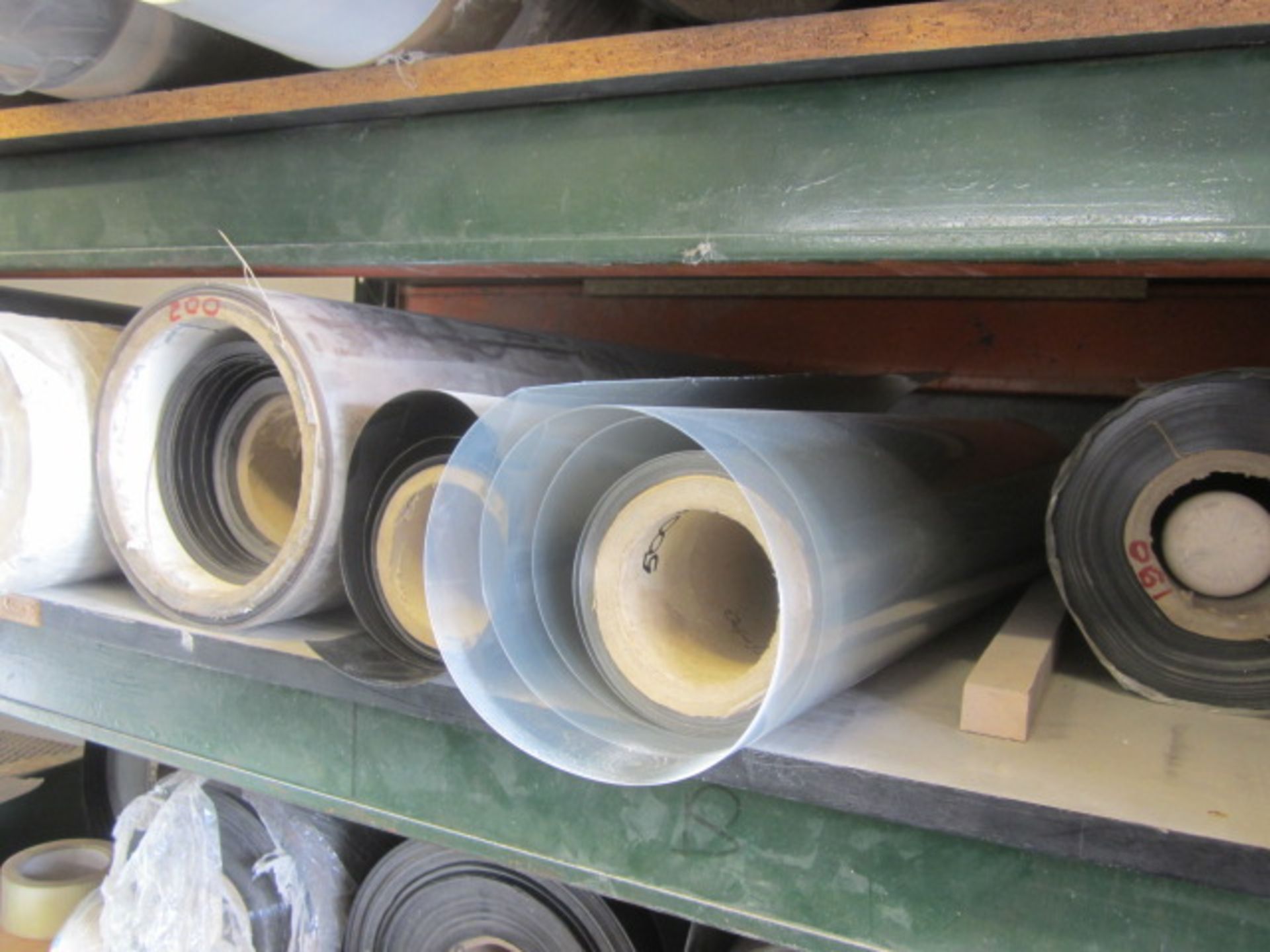 Assorted part reels of Apet film stock, approx. 85 - excluding racking. Located at Supreme - Image 8 of 12