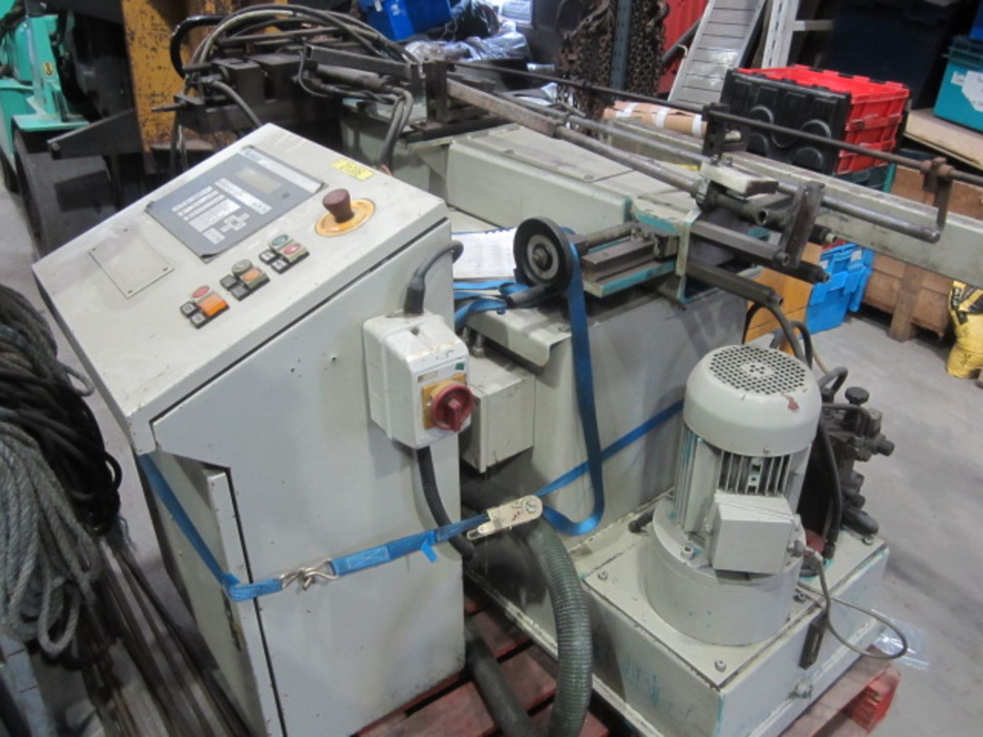 Mewag automatic hydraulic tube bender, bending capacity 42mm diameter x 2mm, range centre line - Image 6 of 14