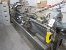 Harrison M400 gap bed SS&SC centre lathe, part serial no. 400097793, 40-2000 rpm spindle speeds,