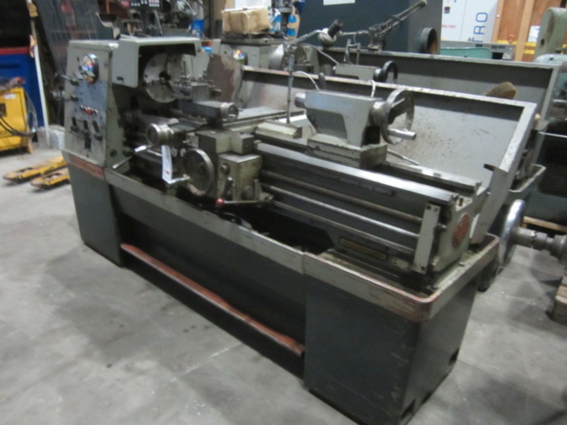 Colchester Triumph 2000 gap bed SS & SC centre lathe, Newall digital read out, 1500mm BC, serial no. - Image 2 of 10