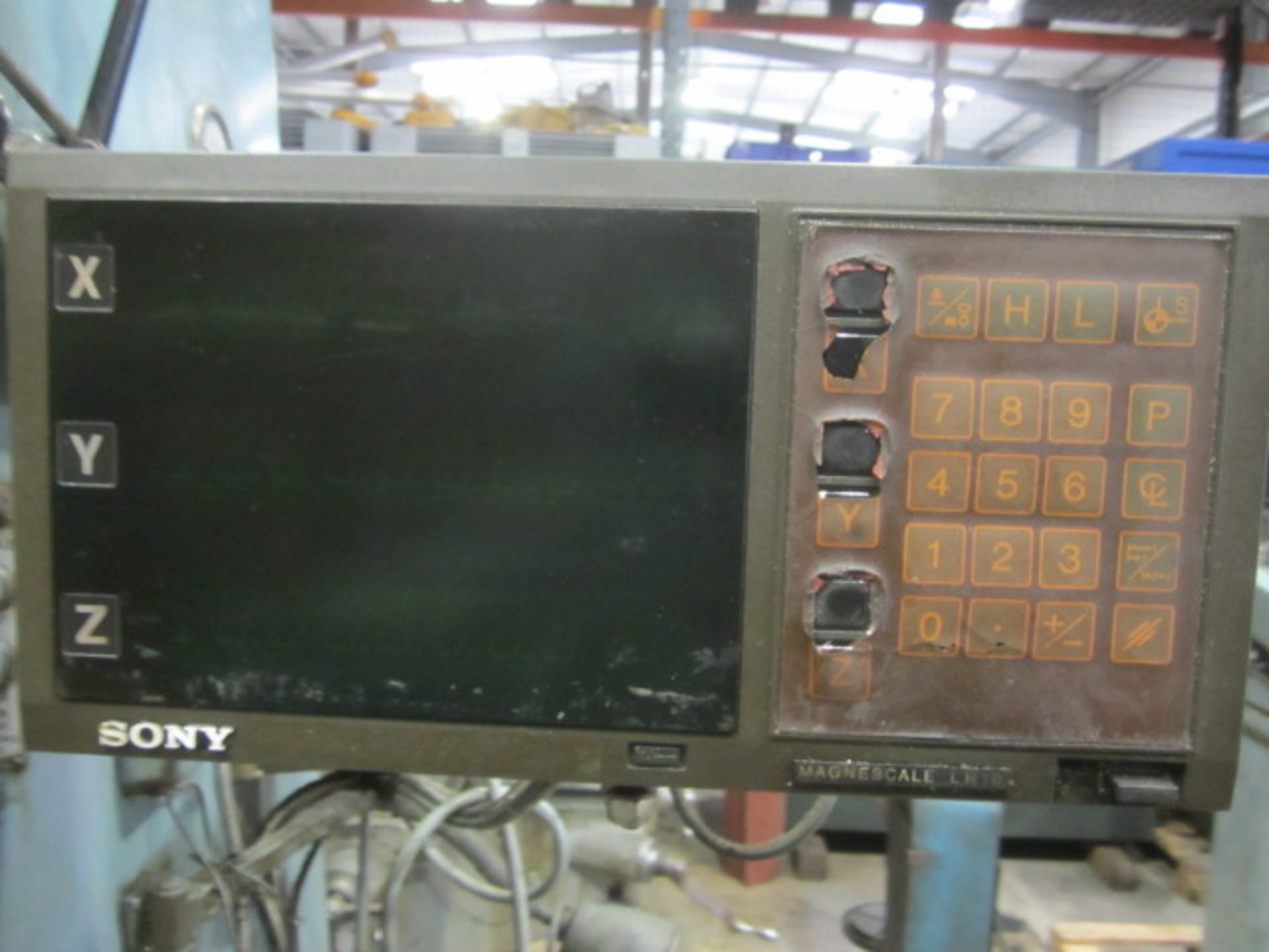 Newall vertical jig borer, serial no. 66-2F1520-431, table size 20½" x 15", Sony 3 axis digital read - Image 5 of 11