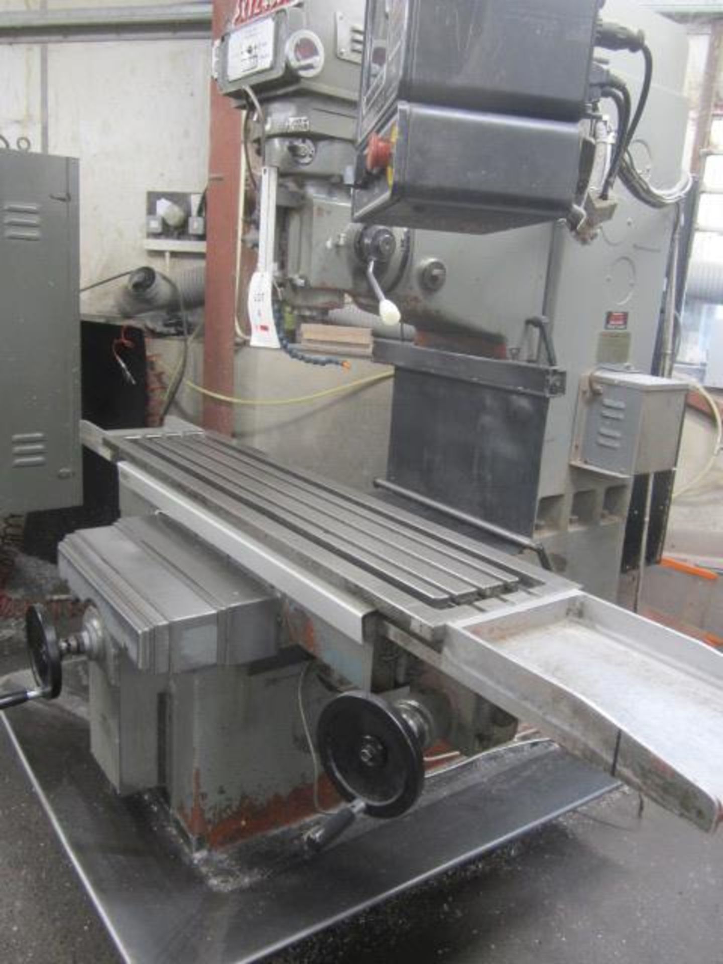 King Rich XYZ 4000 CNC turret head vertical milling machine, model KR-B3V (XYZ4000), serial no. 8667 - Image 6 of 7