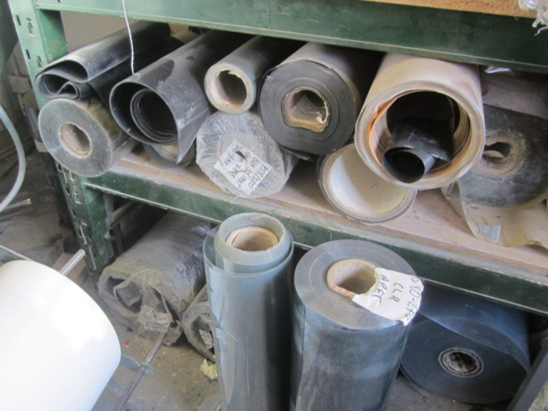 Assorted part reels of Apet film stock, approx. 85 - excluding racking. Located at Supreme - Image 11 of 12