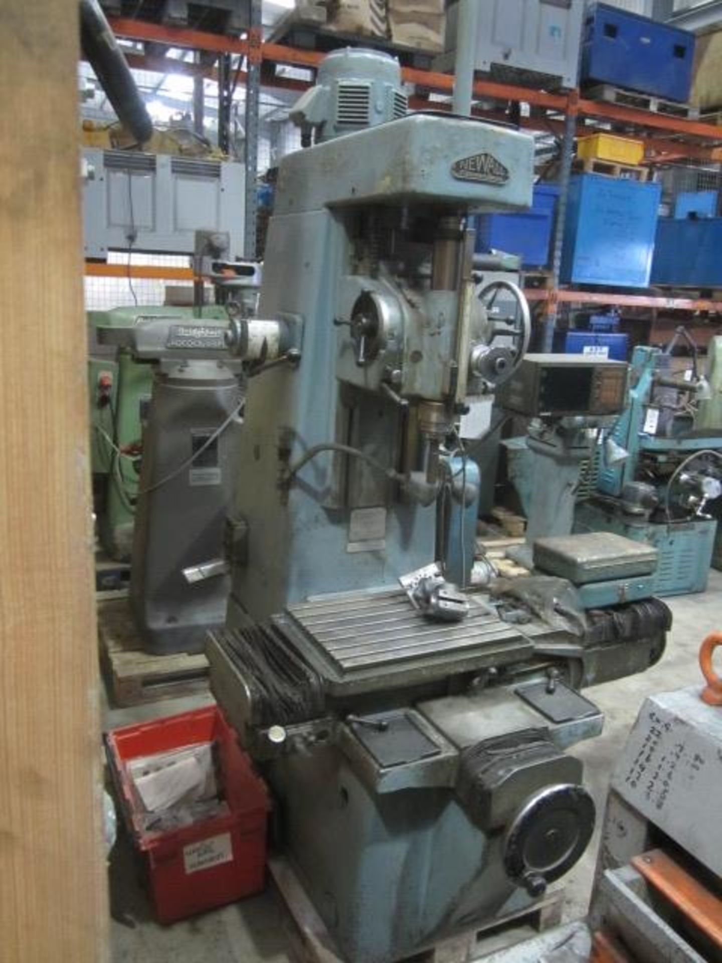 Newall vertical jig borer, serial no. 66-2F1520-431, table size 20½" x 15", Sony 3 axis digital read - Image 3 of 11