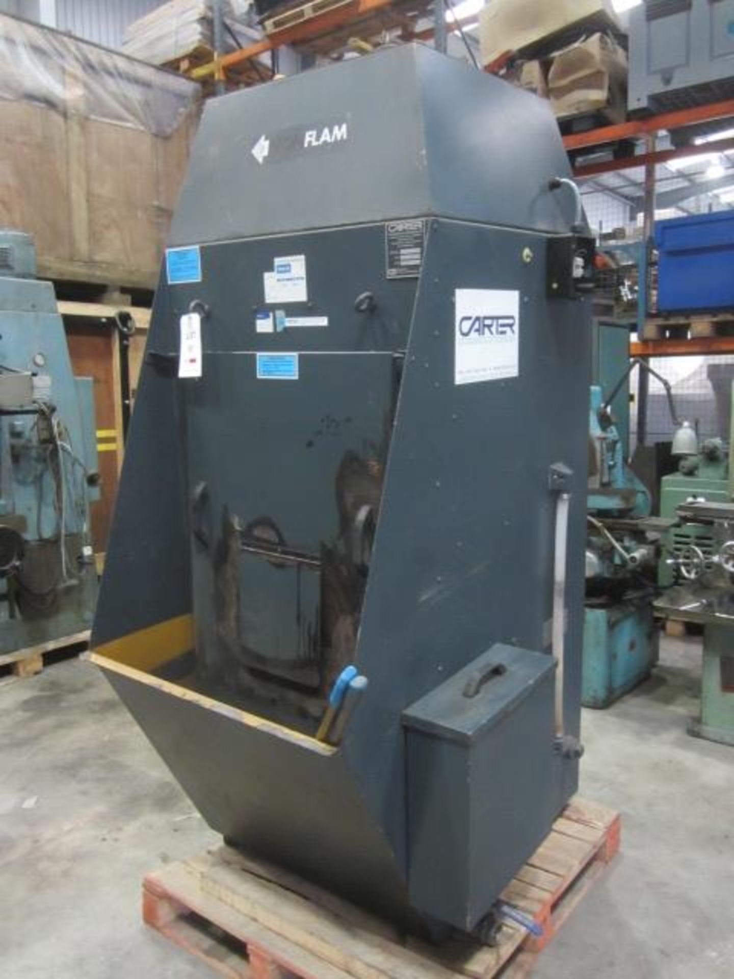 Carter non flammable wet dust cabinet, type W120 17.5kw, serial no. 130401 (2013). A mandatory lift - Image 2 of 5