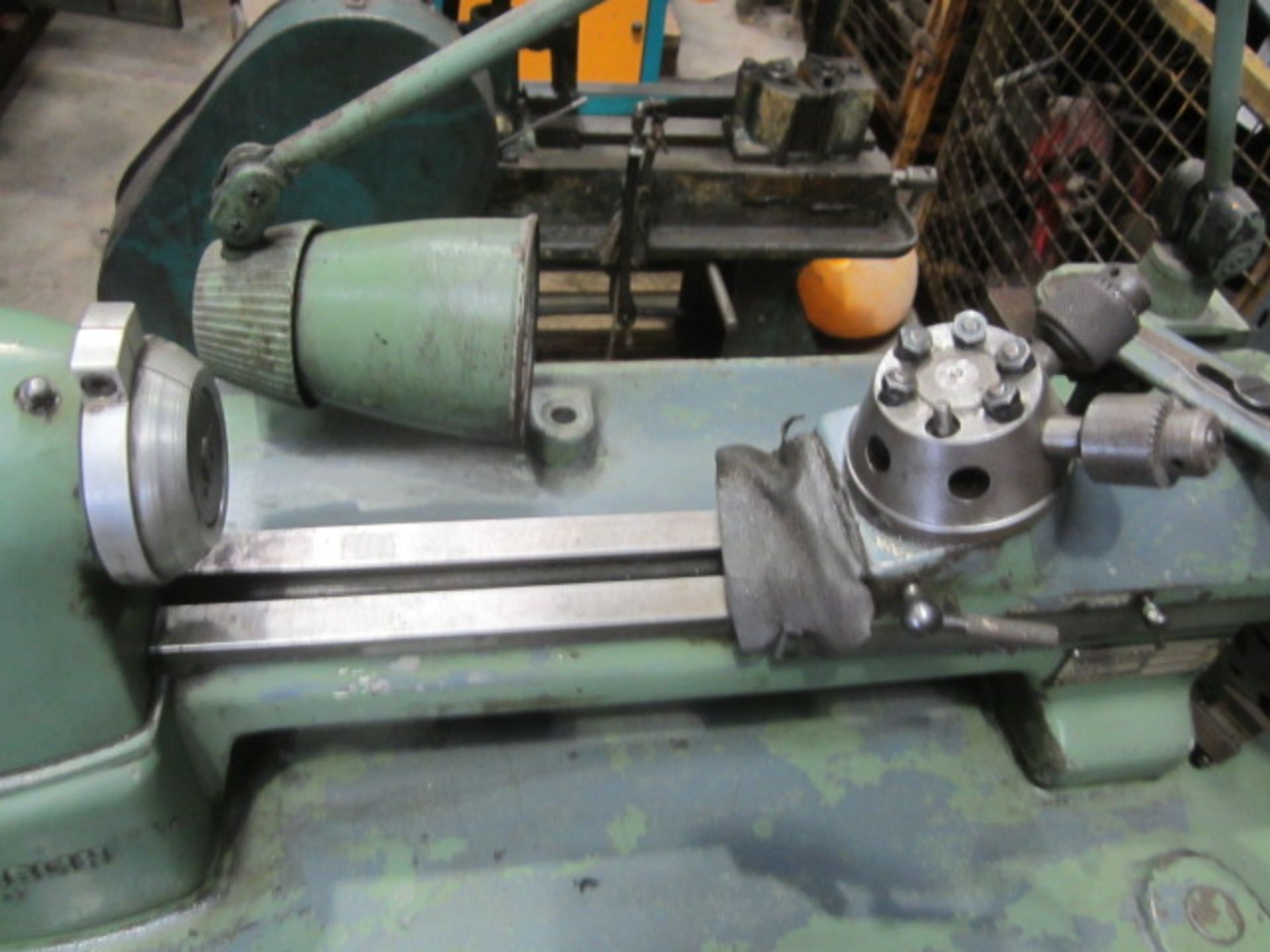 Schaublin turret lathe, type 70-80, serial no. 208769. A mandatory lift out charge of £90 + VAT - Image 3 of 6