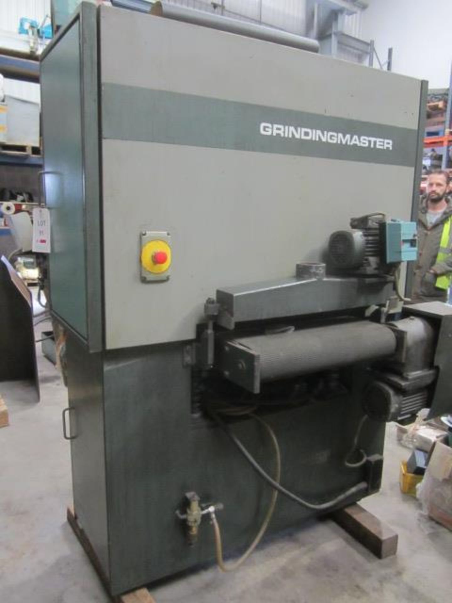 Grinding Master 600mm through feed belt sander, type MCSB-600, serial no. R15103 - for spares or - Image 7 of 7