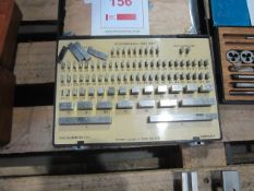 Pitter slip gauge set. Located at Southern Engineering Equipment, Poole