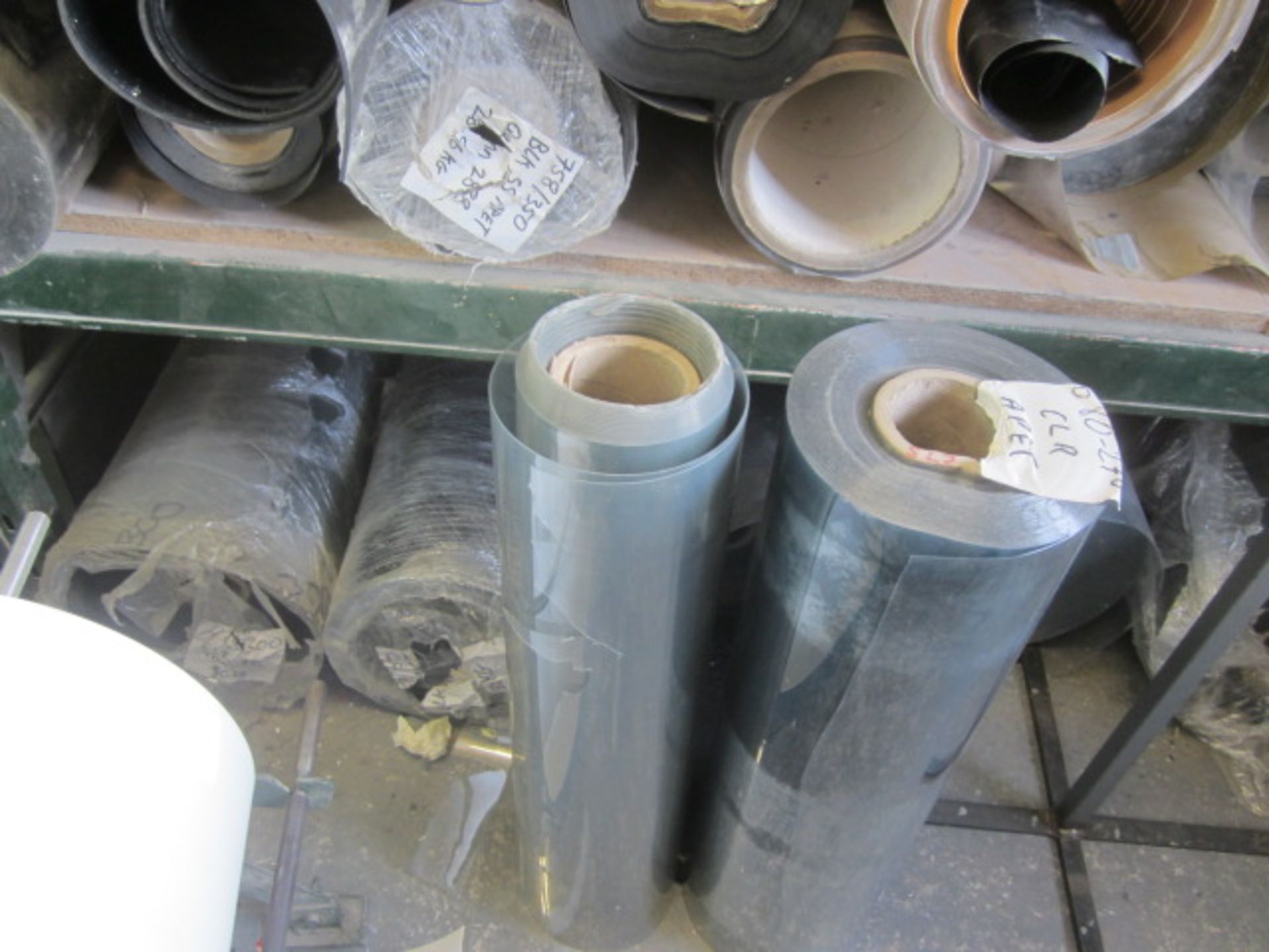 Assorted part reels of Apet film stock, approx. 85 - excluding racking. Located at Supreme - Image 3 of 12