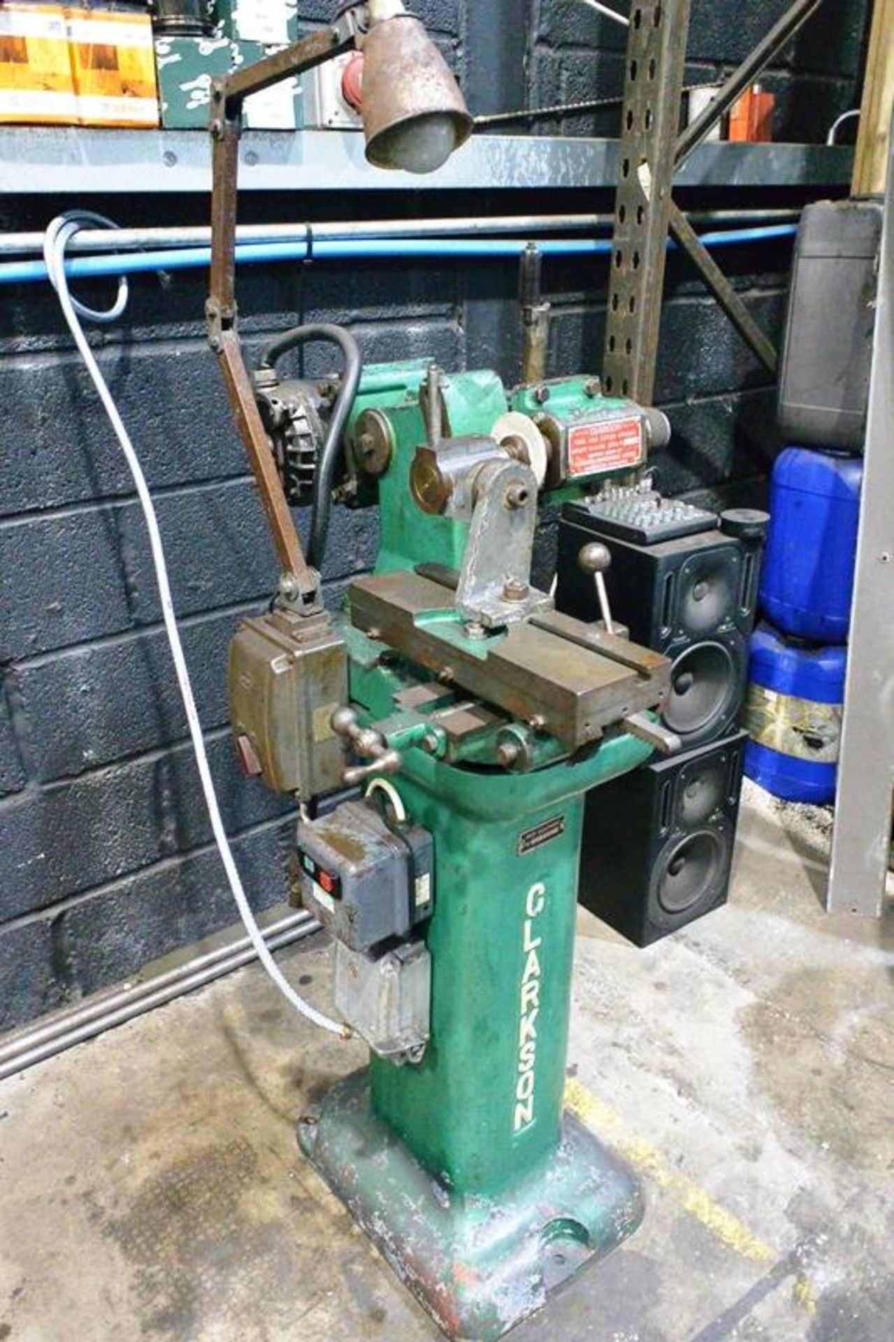 Clarkson 12" x 6" tool and cutter grinder, equipment no. 10392, serial no. 378