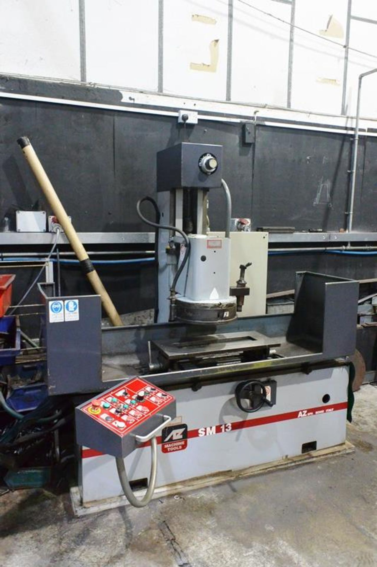 AZ SPA SM13 vertical spindle surface grinding machine, serial no. 1404 (2000) Max table traverse: - Image 8 of 8