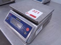 CSG Super-SS ALS-SS-15 bench top digital weigh scales