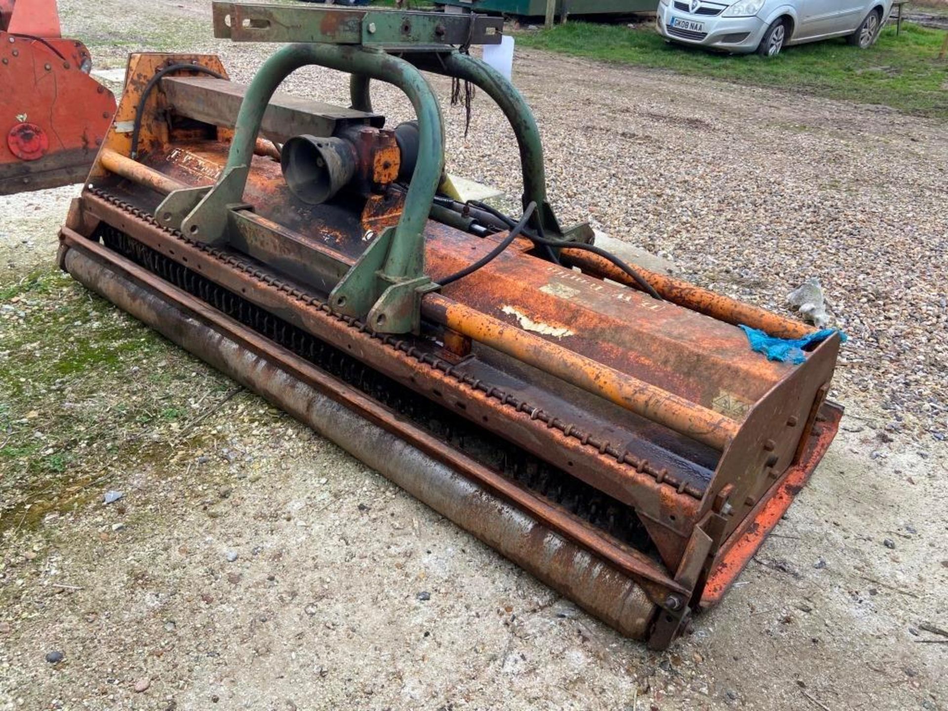 DW Tomlin 6' approx tractor mounted topper - Image 4 of 6