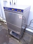 Nelson stainless steel single door washer