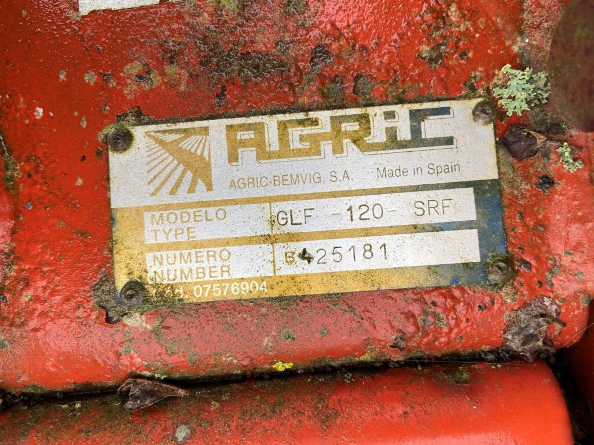 Agric SRF 120 rotavator - Image 4 of 4