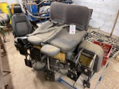 Ford Transit seats, three double and three single