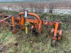 Watson and Haig PTO driven bed cultivator