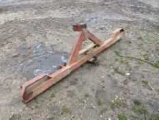 Tow bar tractor attachment