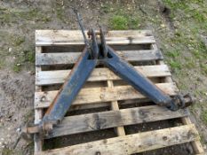 Tractor A-Frame quick linkage