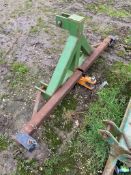 Tow bar tractor attachment