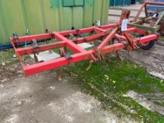 Spring tine cultivator 8' approx
