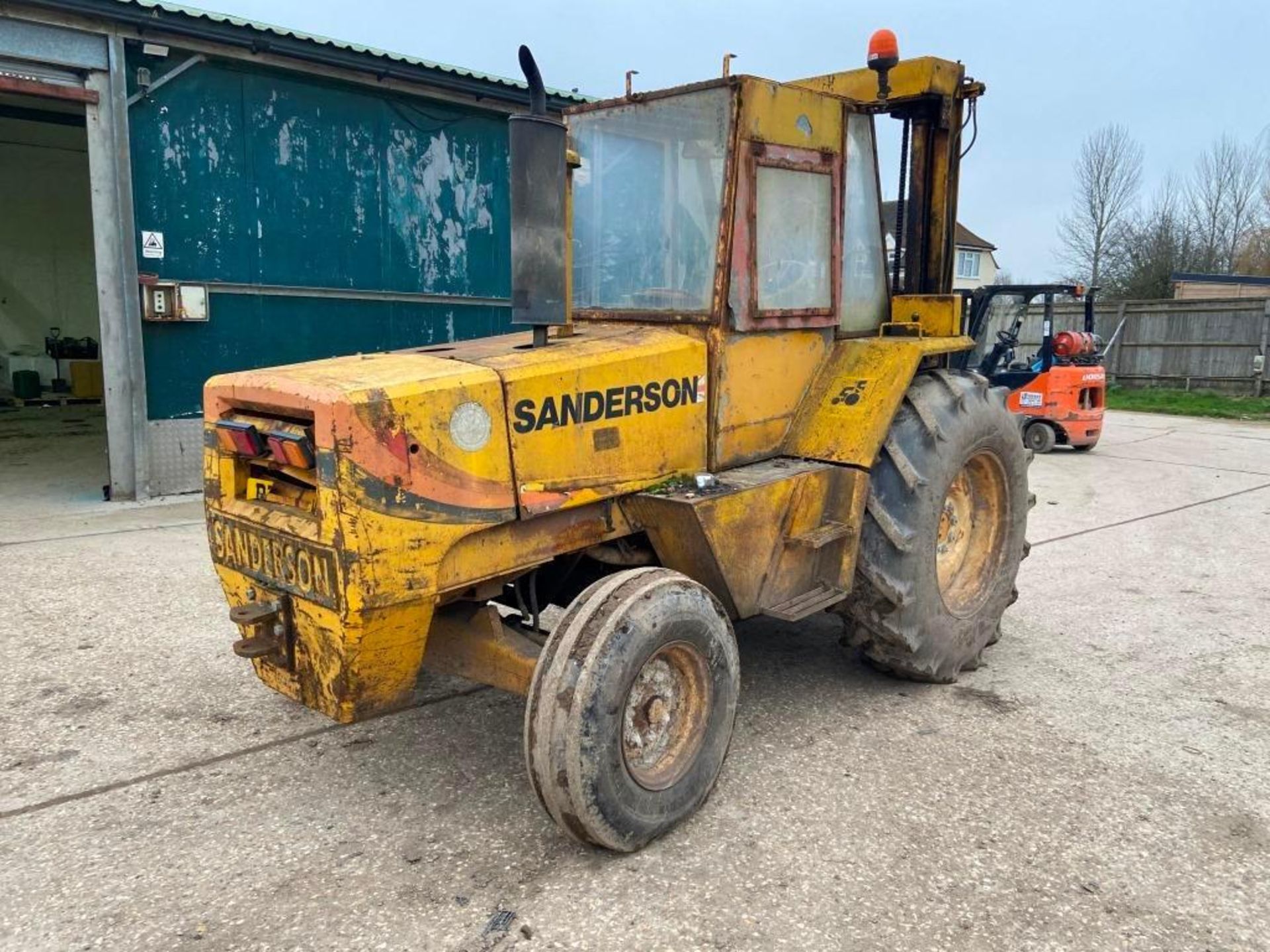 Sanderson SB50 MAN rough terrain fork truck - Image 7 of 22