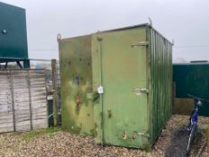 8x8ft storage container (contents not included)