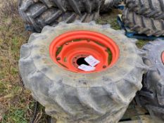 Kubota wheel and tires