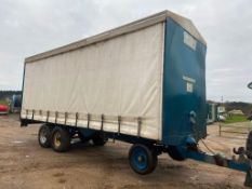 Cherry Trailers curtain sided agricultural trailer