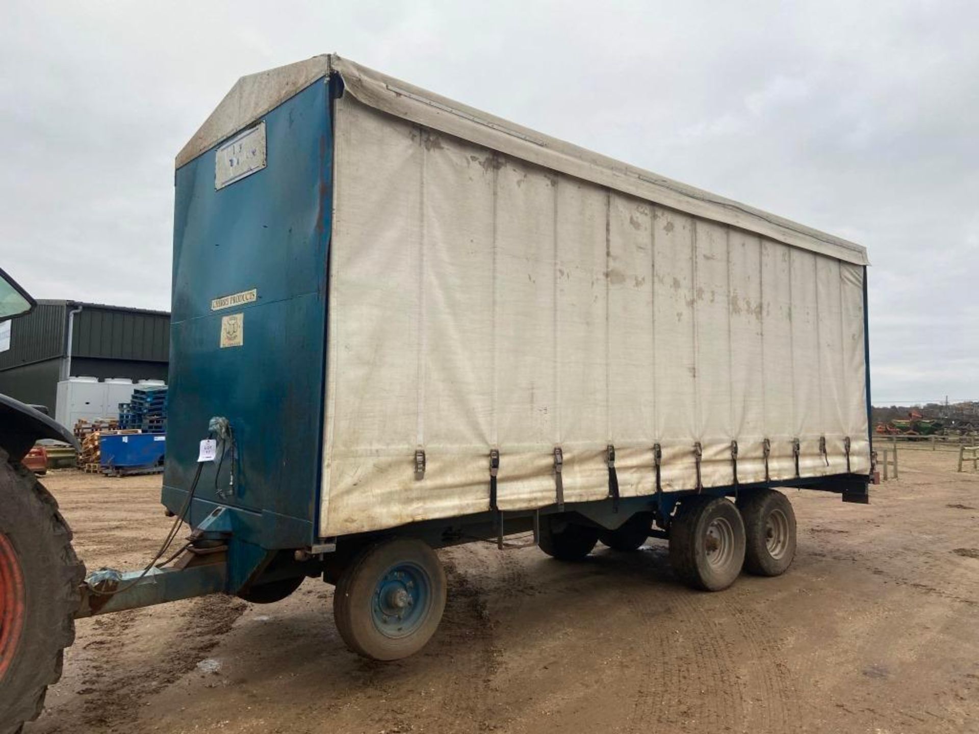 Cherry Trailers curtain sided agricultural trailer - Bild 4 aus 8