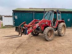 Massey Ferguson 690 tractor with front loader