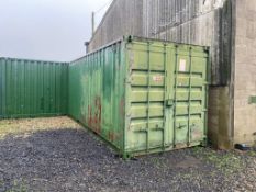 20ft shipping container (contents not included)