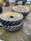 Massey Ferguson wheel and tire set of four