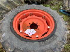 Kubota wheel and tires