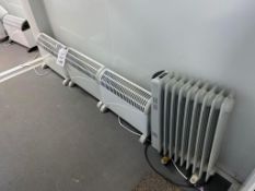 Quantity of electric radiators