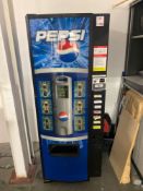 Pepsi bottle vending machine (no key)
