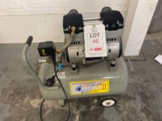 Air force to mobile oilless air compressor 8bar
