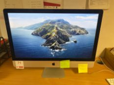 Apple iMac retina 5K 27 inch computer 2019 serial number C02D169QJV3N