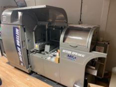 Meteor DP8700XL printing machine suitable for spares or repairs only. *A work Method Statement and