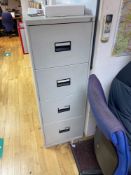 Two 4 drawer steel filing cabinets 3×2 drawer steel filing cabinets 2 x steel lateral filling