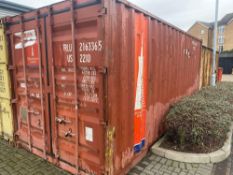 20' shipping container Type ICG-GEN–CARGO Serial number 019787-A DOM 1994