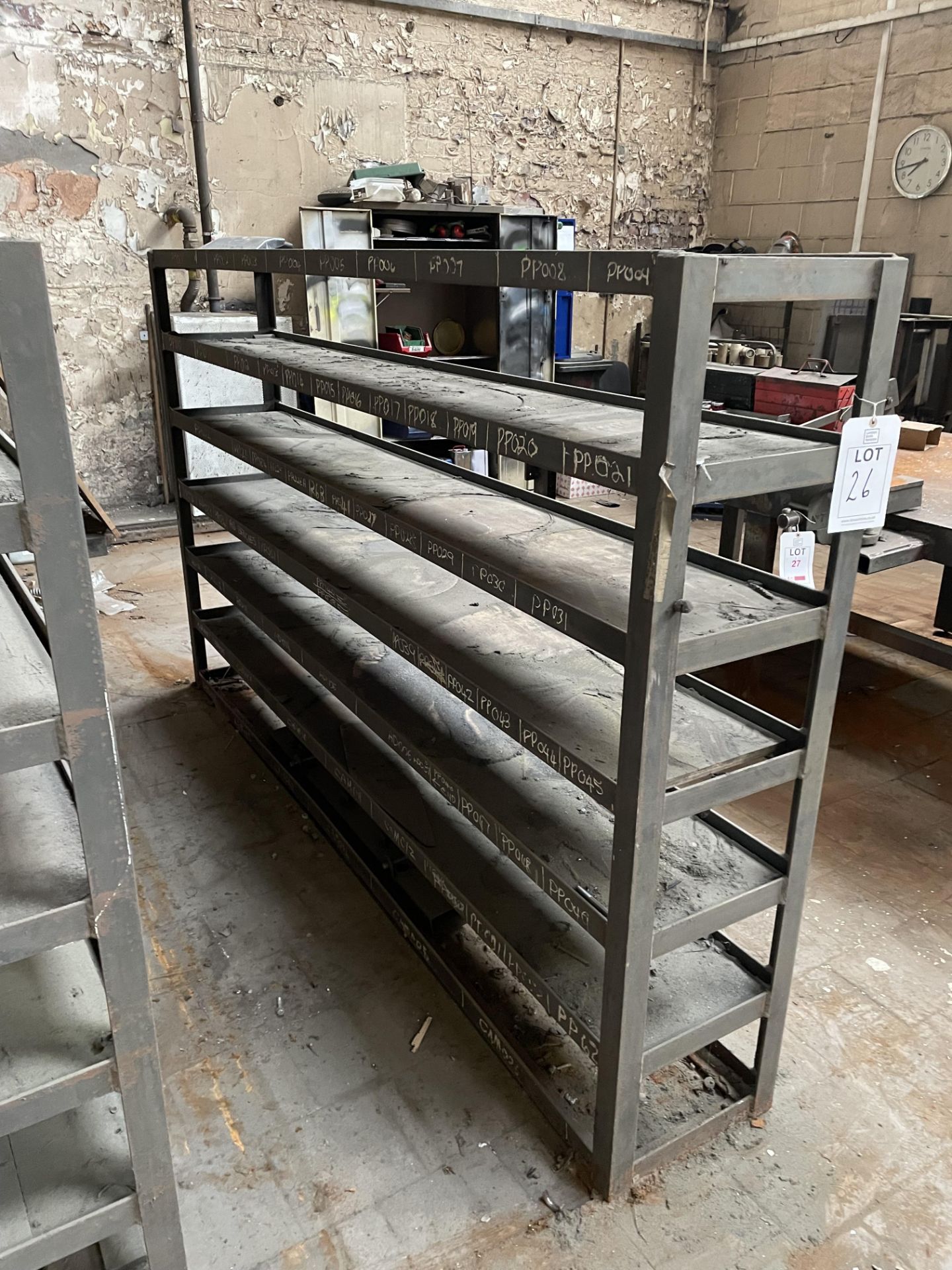 Steel racks - Image 2 of 3