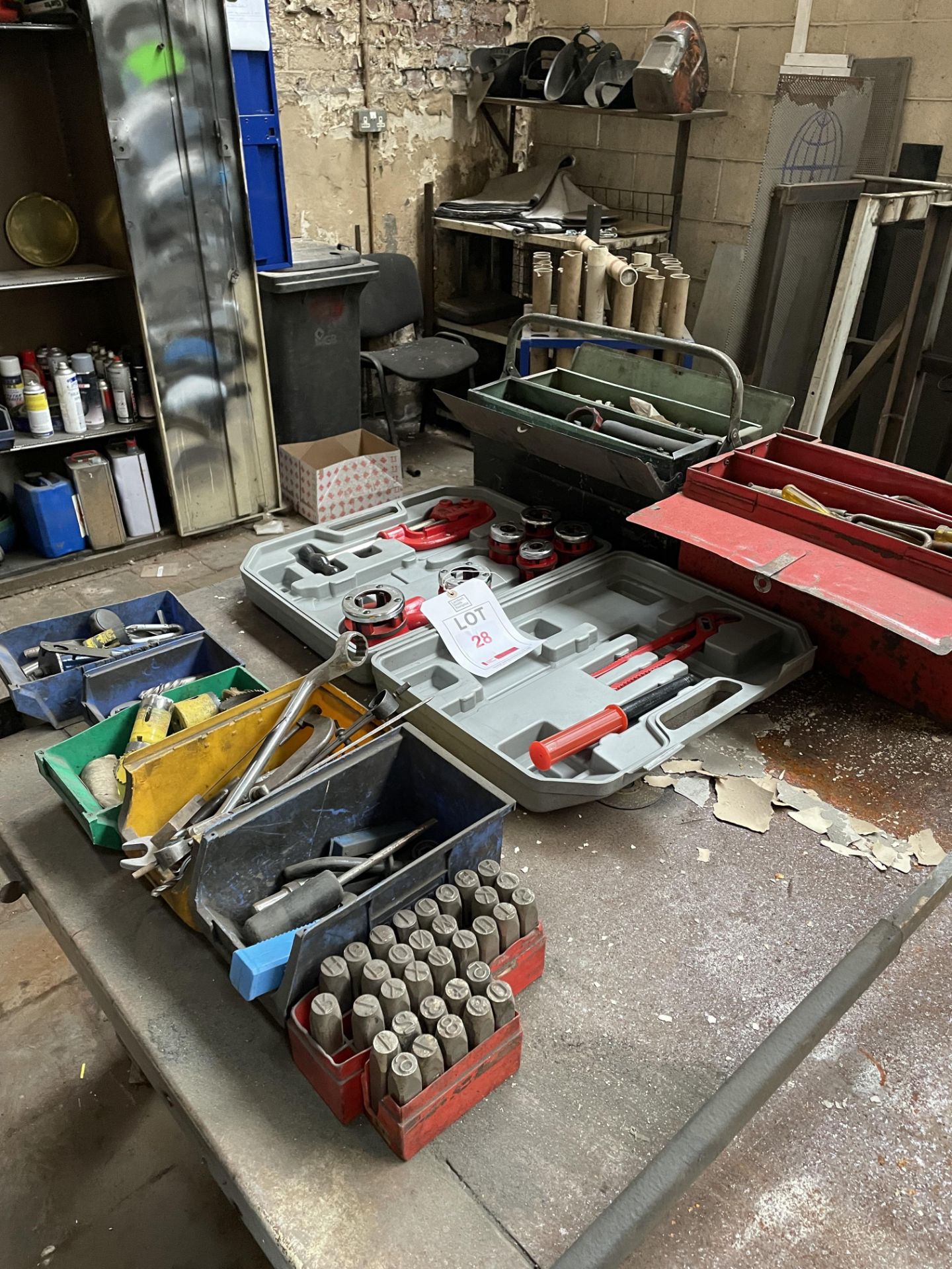 Assorted hand tools