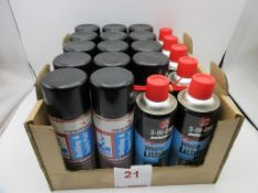 Drilling and tapping fluids x 14 and 6 x white lithium grease