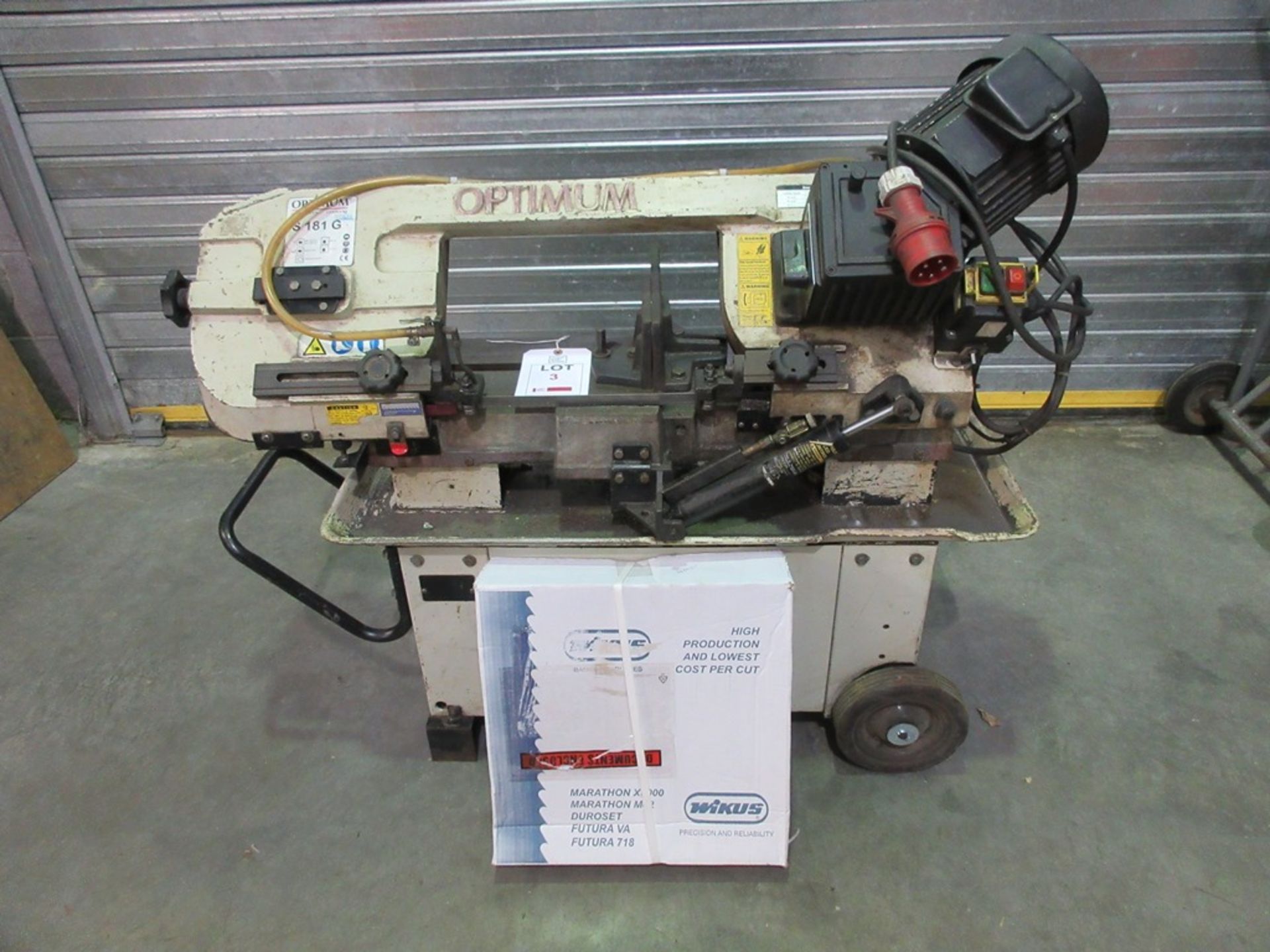 Optimum bandsaw 240v