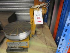 Bowers 9" powered tilting magnetic sine grinding attachment